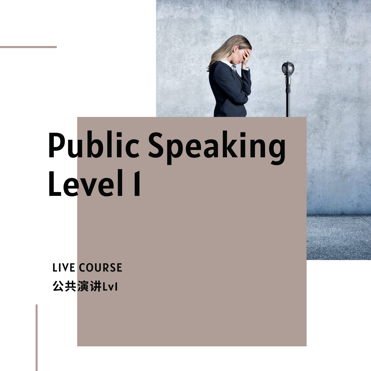 Public Speaking Course 1