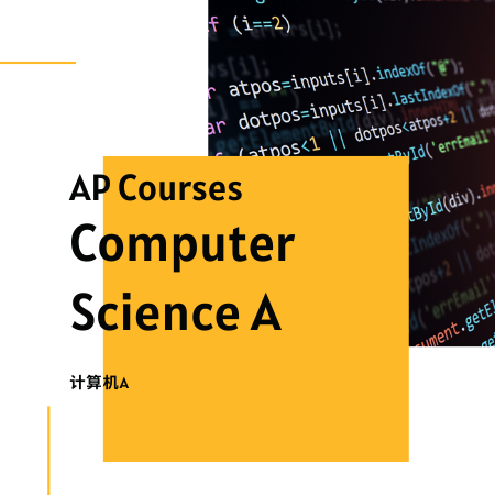 <b>Computer Science A</b>