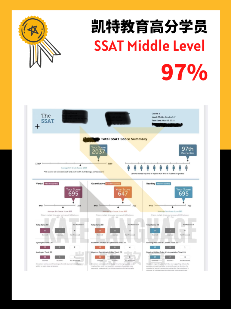 SSAT ML 97%