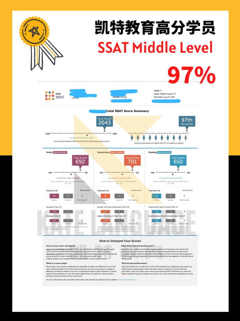 SSAT ML 97%