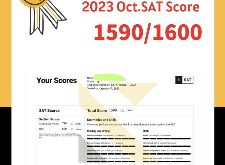 SAT SCORE