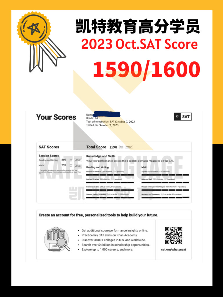 SAT SCORE